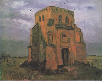 The Old Cemetery Tower at Nuenen by Vincent van Gogh